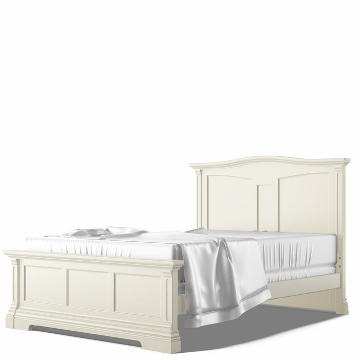 Romina Furniture Imperio Full Bed w/ Solid Back