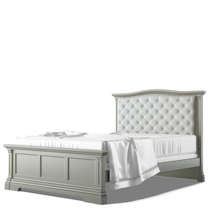 Romina Furniture Imperio Full Bed w/ Tufted Headboard