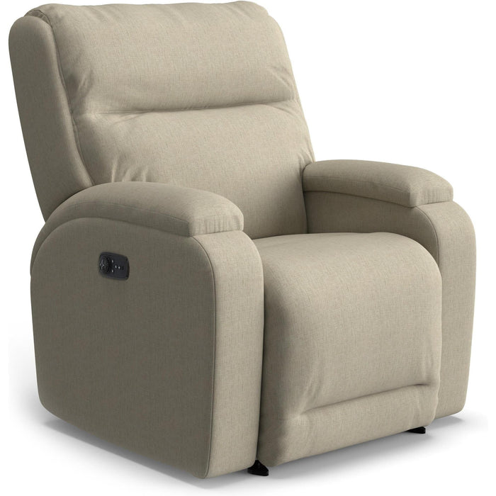 Storytime Maverly Power Cozzia Swivel Glide Recliner with Heat & Massage