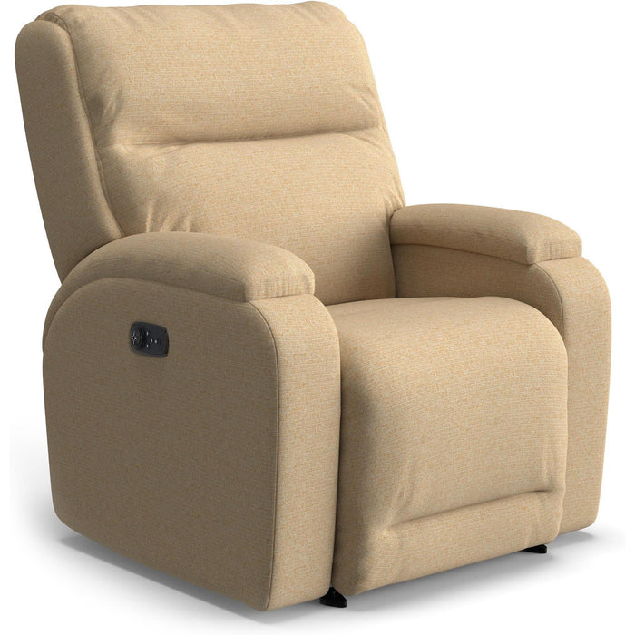Storytime Maverly Power Cozzia Swivel Glide Recliner with Heat & Massage