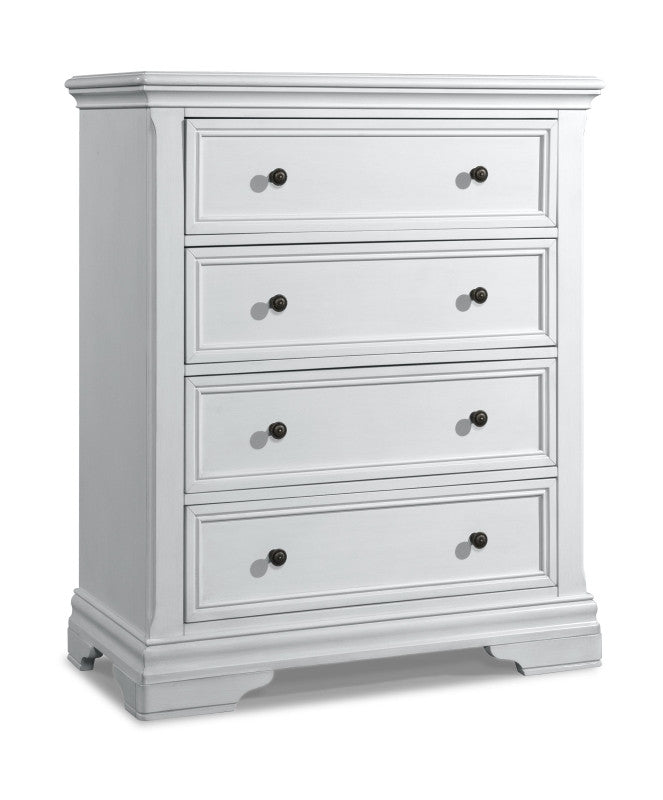 Stella Baby & Child Athena 4 Drawer Chest, Belgium Cream