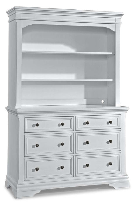 Stella Baby & Child Athena Bookcase/Hutch, Belgium Cream
