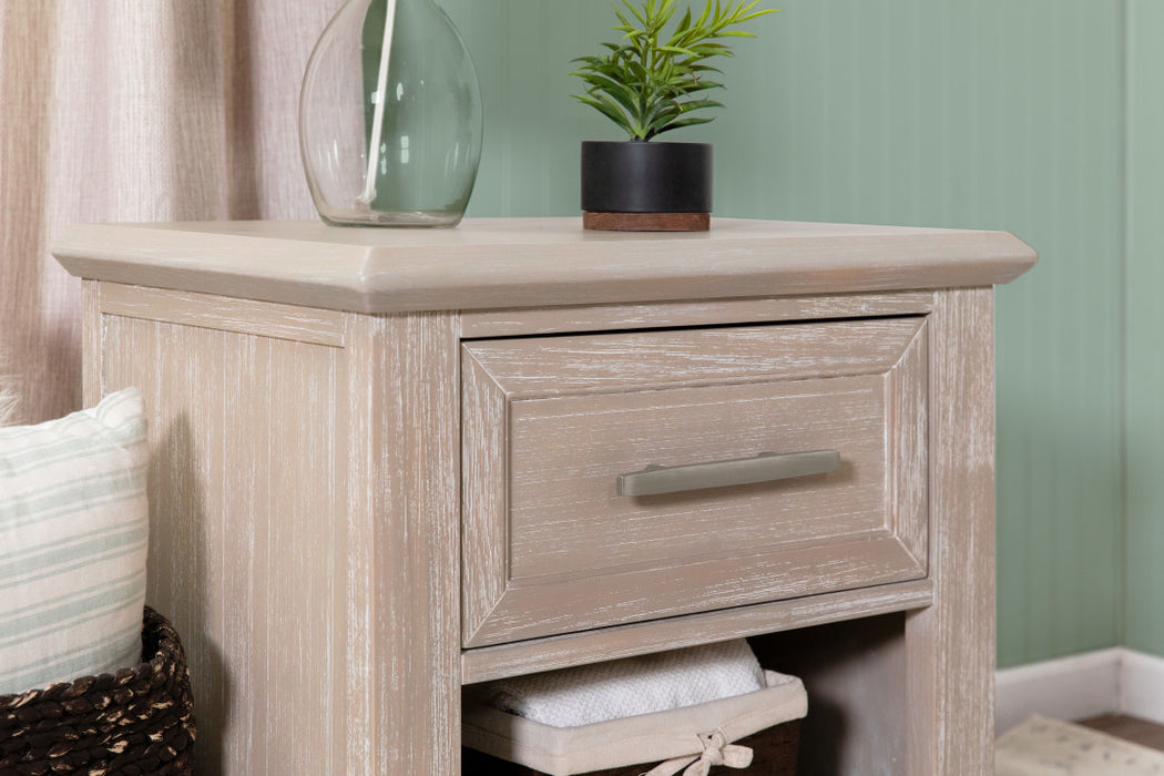 Monogram by Namesake Beckett Rustic Nightstand, Sandbar