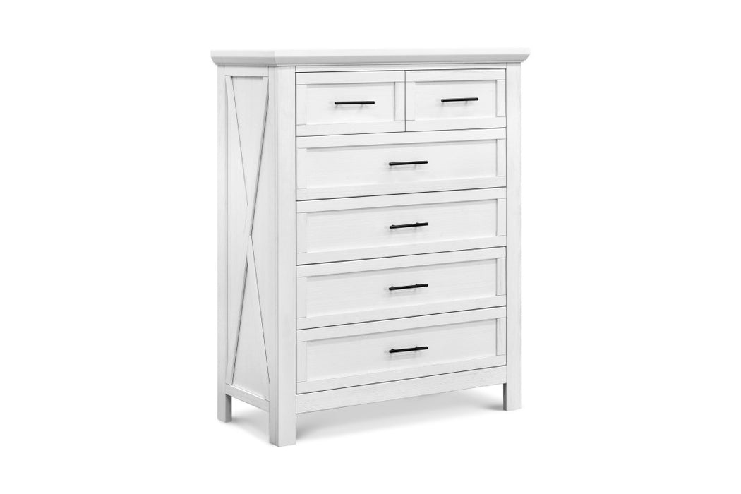 Monogram by Namesake Emory 3 Piece Nursery Set - Convertible Crib + Double Dresser + Chest