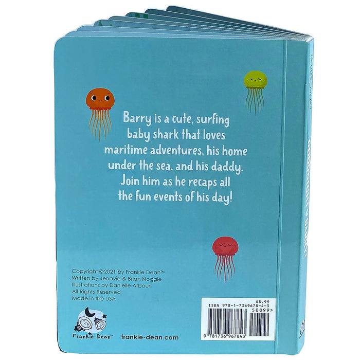 Frankie Dean Barry the Shark Dream Blanket + Bedtime Book