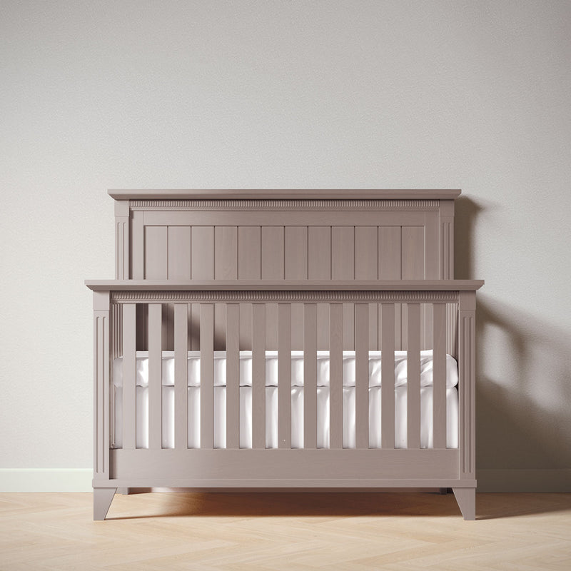 Silva Furniture Edison Crib | 4-in-1 Convertible | Solid Wood