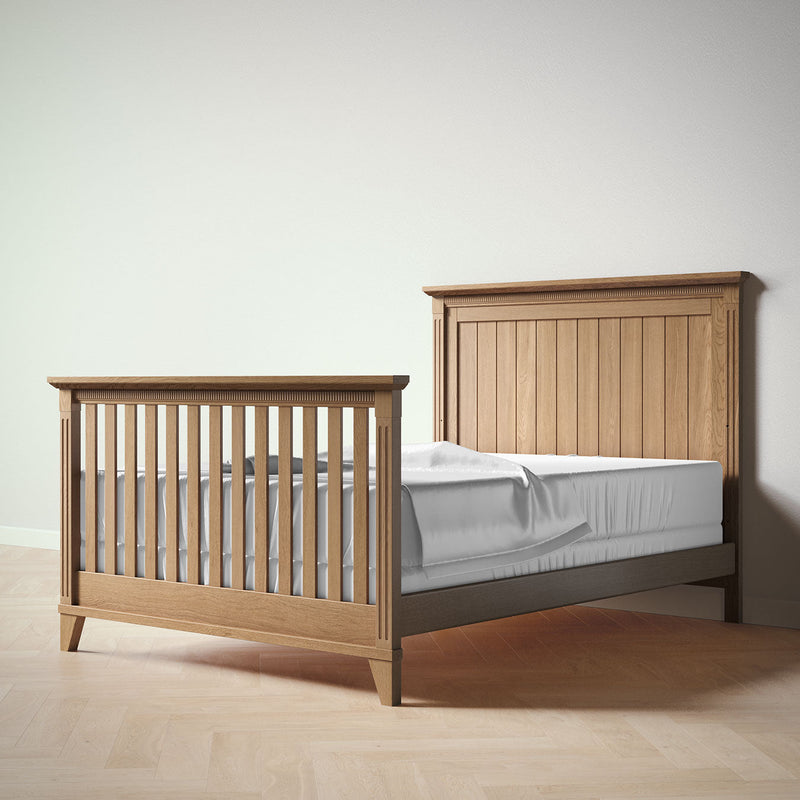 Silva Furniture Edison Crib | 4-in-1 Convertible | Solid Wood
