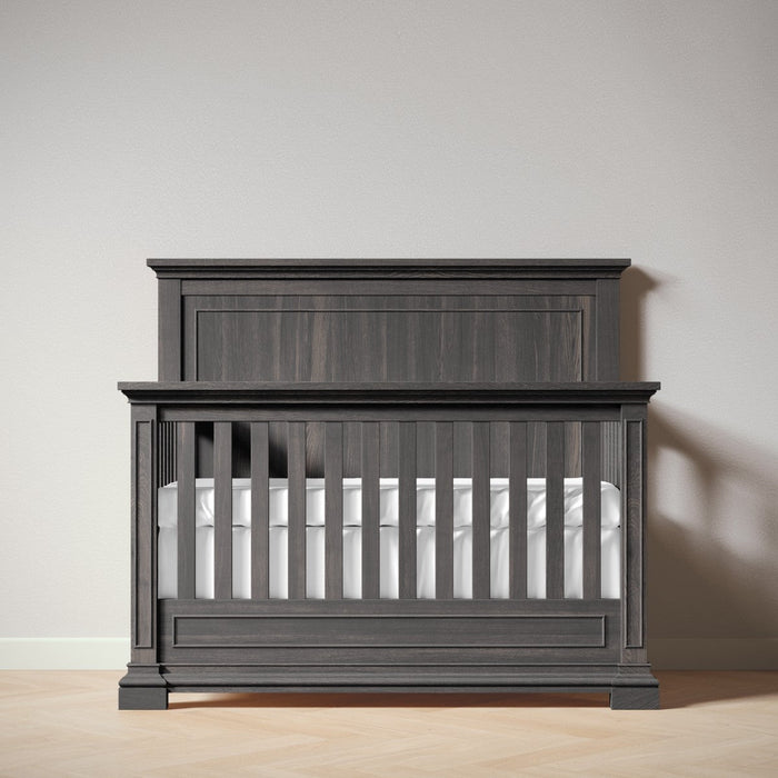 Silva Furniture Jackson Crib | 5-in-1 Convertible | Solid Wood