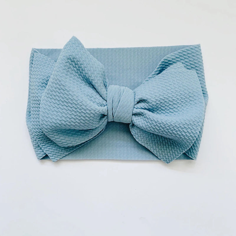 Sugar + Maple Waffle Bow Headwrap