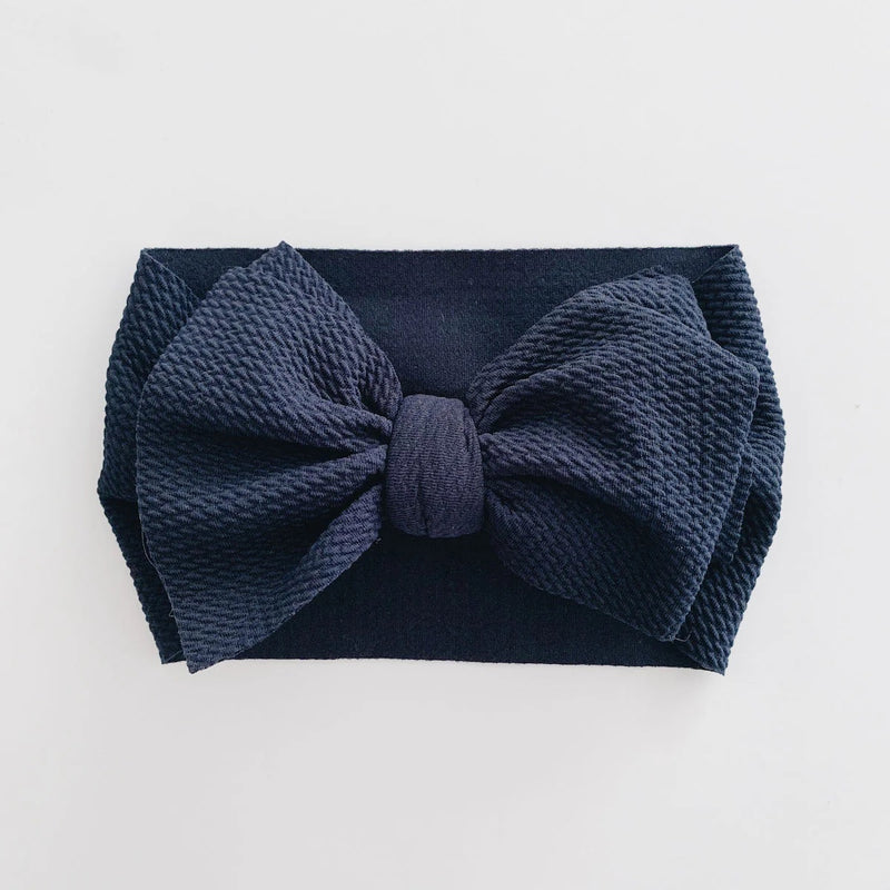 Sugar + Maple Waffle Bow Headwrap