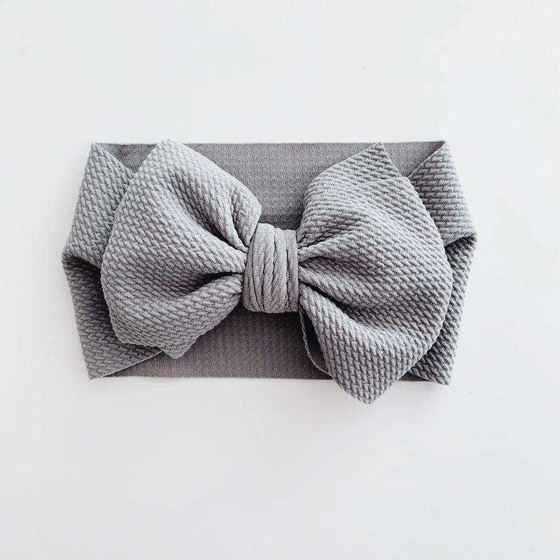 Sugar + Maple Waffle Bow Headwrap