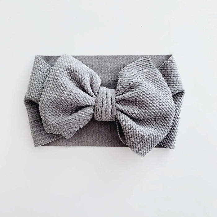 Sugar + Maple Waffle Bow Headwrap