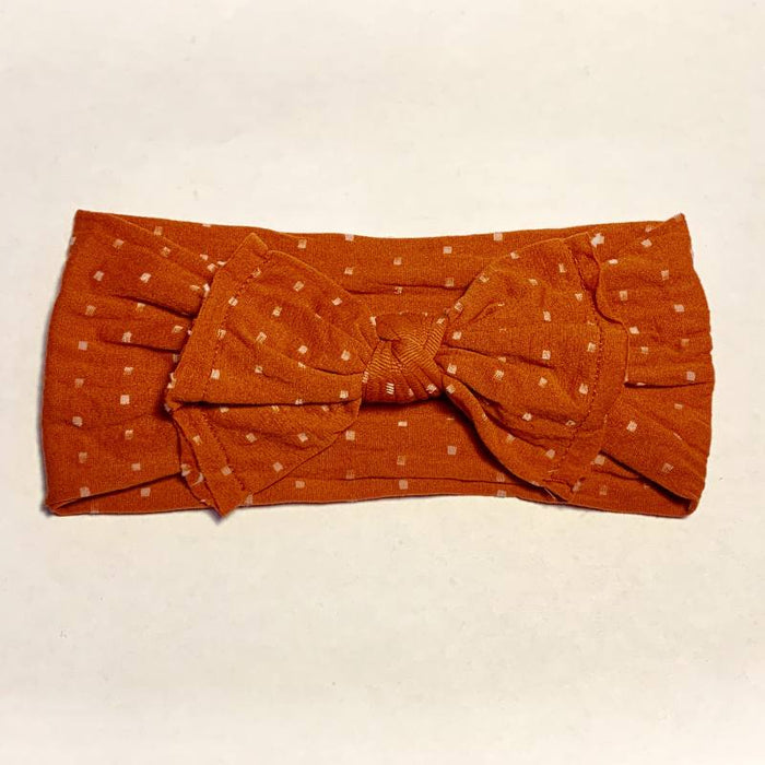Sugar + Maple Classic Dots Baby Bow Headband
