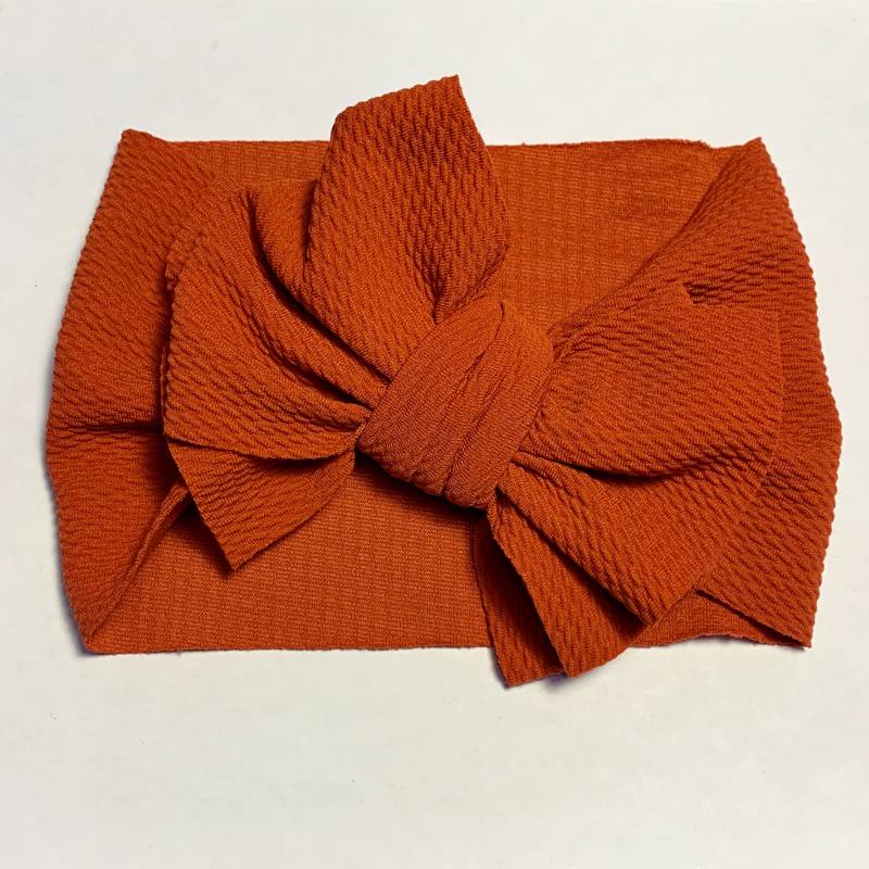 Sugar + Maple Waffle Bow Headwrap