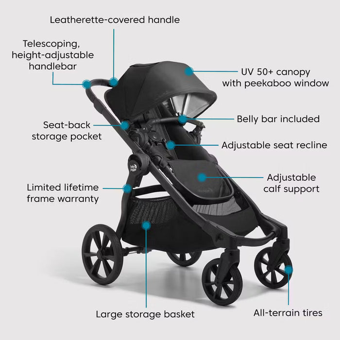 Baby Jogger City Select 2 Single-to-Double Stroller | Eco Collection
