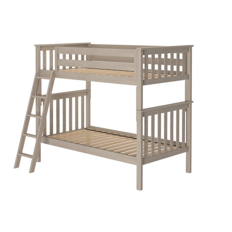 Jackpot Kids Bristol 1 Twin Bunk Bed with Ladder