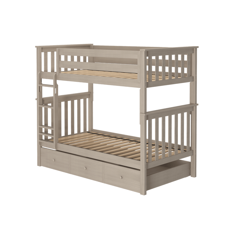 Jackpot Kids Bristol Twin Bunk Bed with Ladder