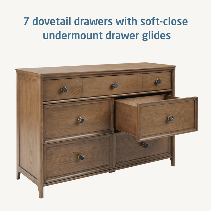 Maxi-Cosi Nursery Quiet Luxury 7-Drawer Dresser | PRESALE