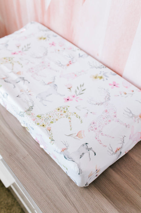 Oilo Fawn Jersey Changing Pad Cover