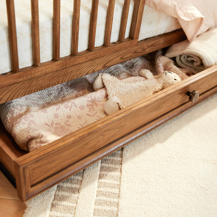 Maxi-Cosi Nursery Quiet Luxury 6-in-1 Convertible Crib with Toddler Bed/Daybed Conversion Kit | PRESALE