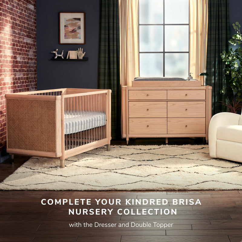 Maxi-Cosi Nursery Brisa 4-in-1 Convertible Crib with Toddler Bed/Daybed Conversion Kit