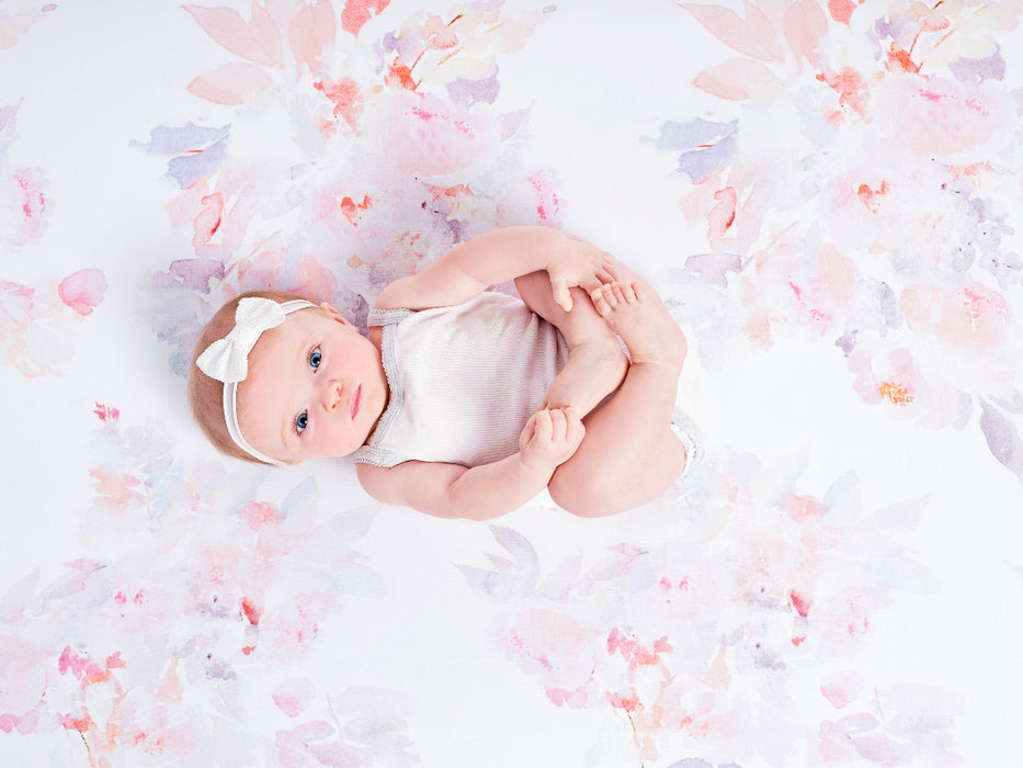 Oilo Prim Jersey Crib Sheet