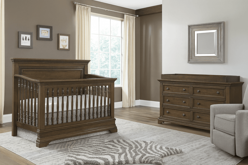 Westwood Olivia 2-Piece Nursery Set – Flat Top Crib & Dresser