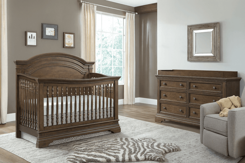 Westwood Olivia 2-Piece Nursery Set – Arch Crib & Dresser