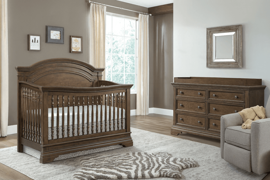 Westwood Olivia 2-Piece Nursery Set – Arch Crib & Dresser