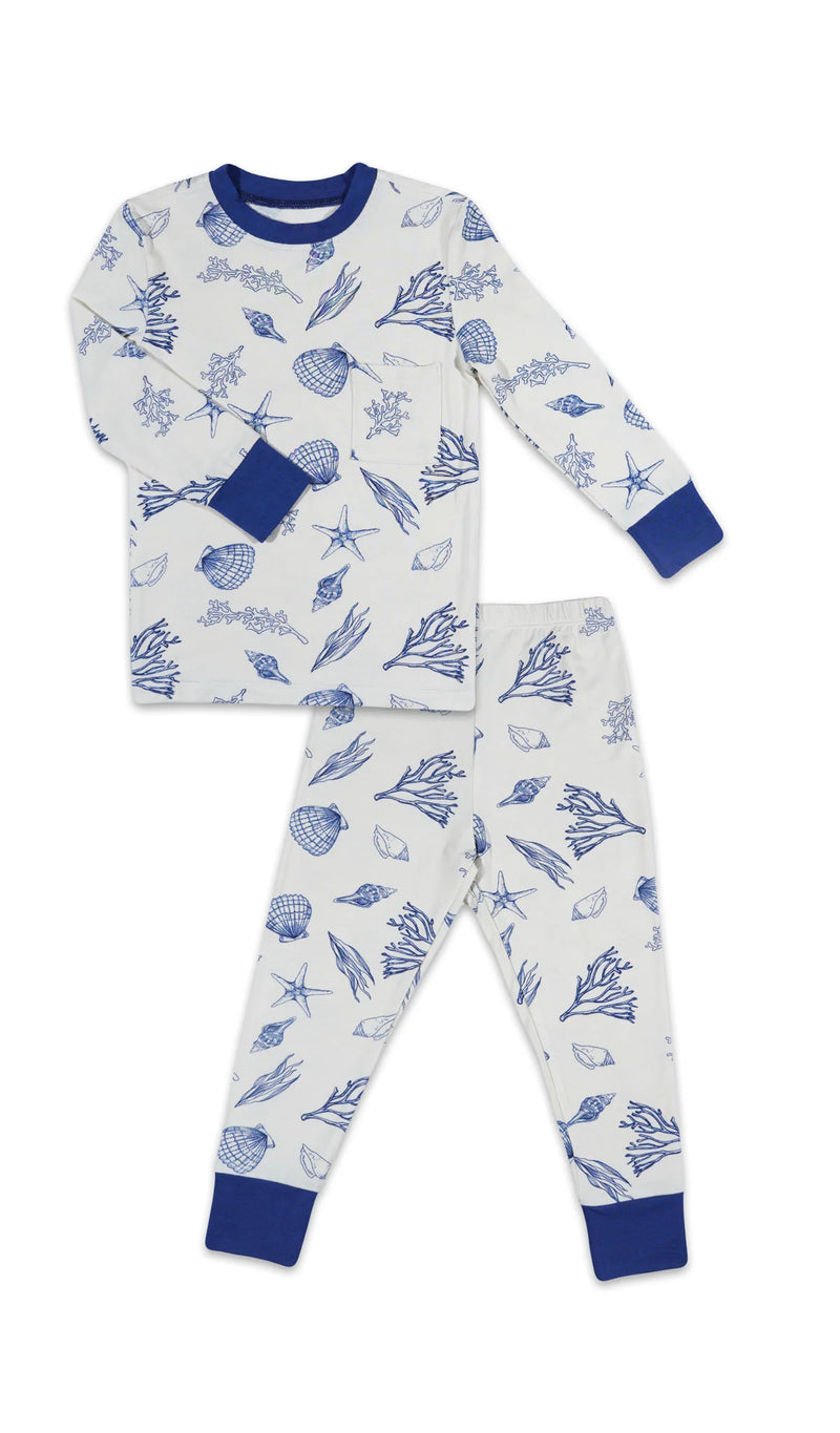 Everly Grey Coastal Emerson Kids Pajama Pant Set