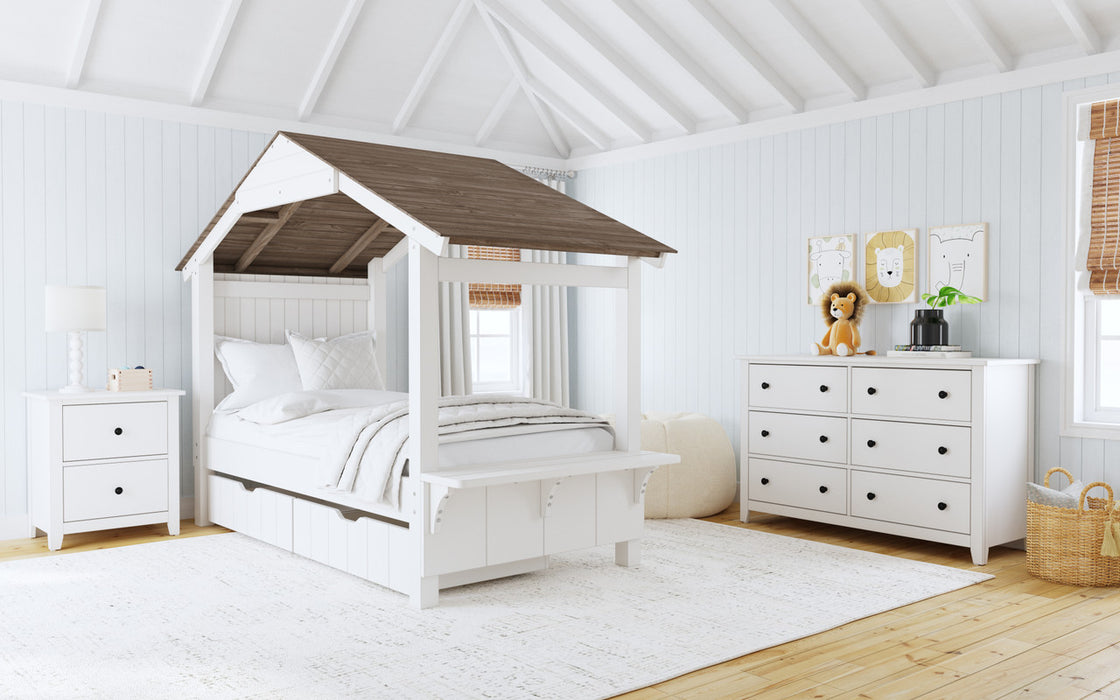Westwood Lodge Twin Bed w/ Full Roof