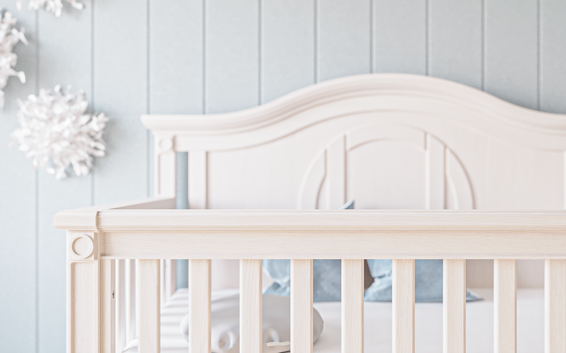 Romina Furniture Dakota Convertible Crib