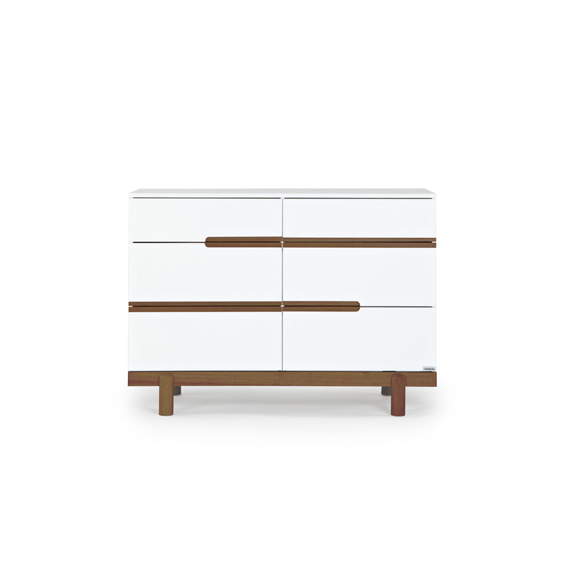 Dadada Baby Bliss 6-Drawer Nursery Dresser – spacious storage