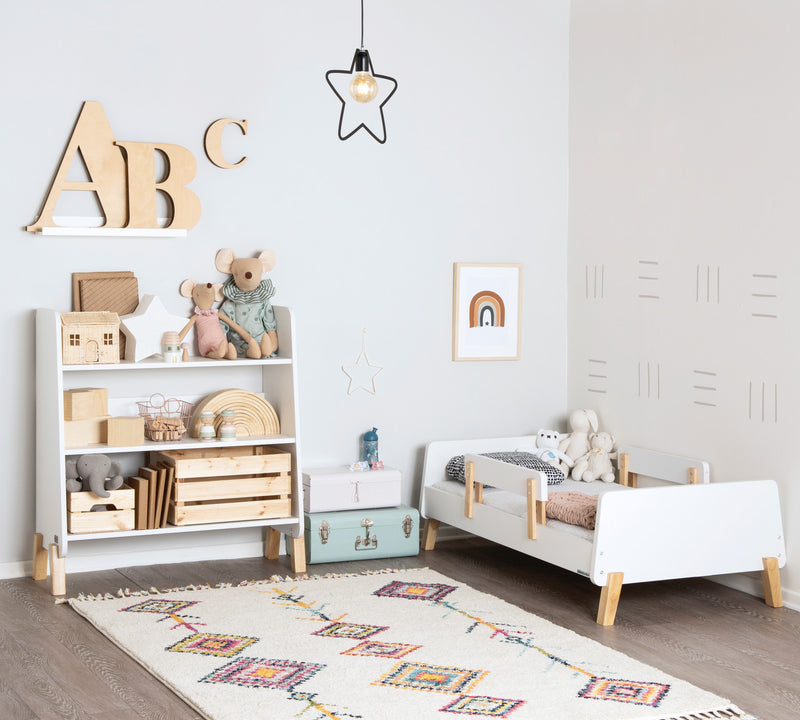 dadada Muse Bookshelf - White/Natural