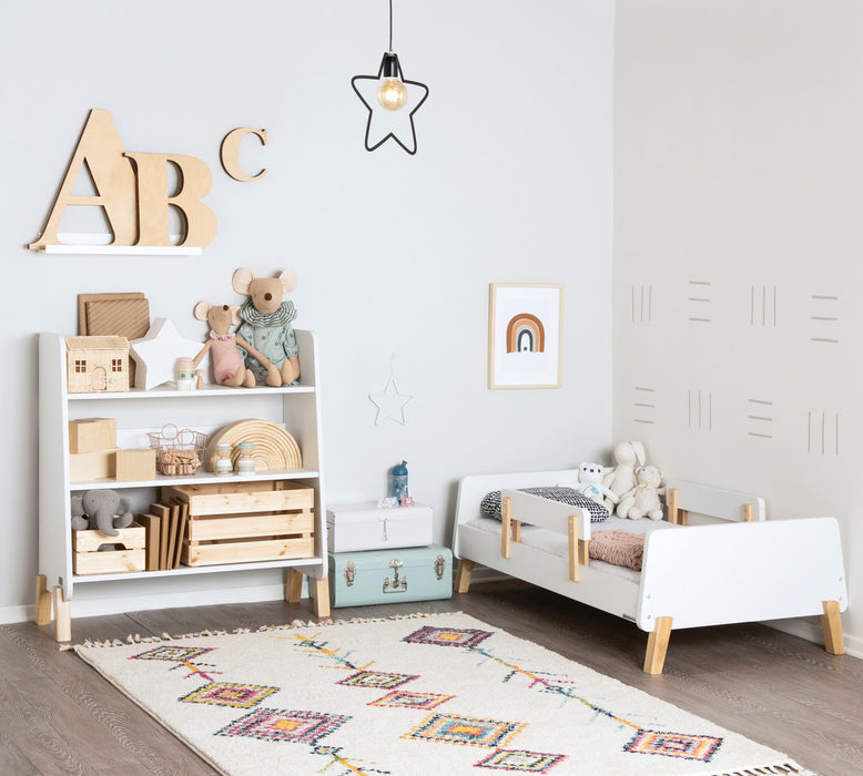 dadada Muse Bookshelf, White/Natural