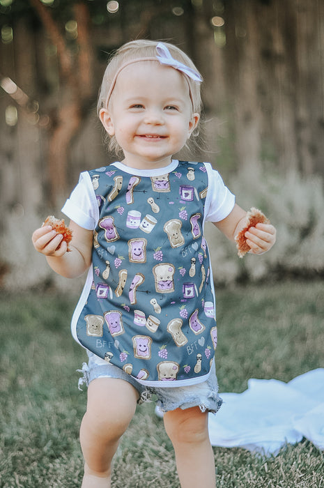 BapronBaby PBJ Pals Toddler Bapron, 6M - 3T