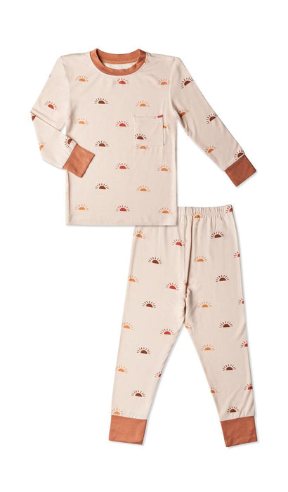 Everly Grey Sunrise Emerson Kids Pajama Pant Set