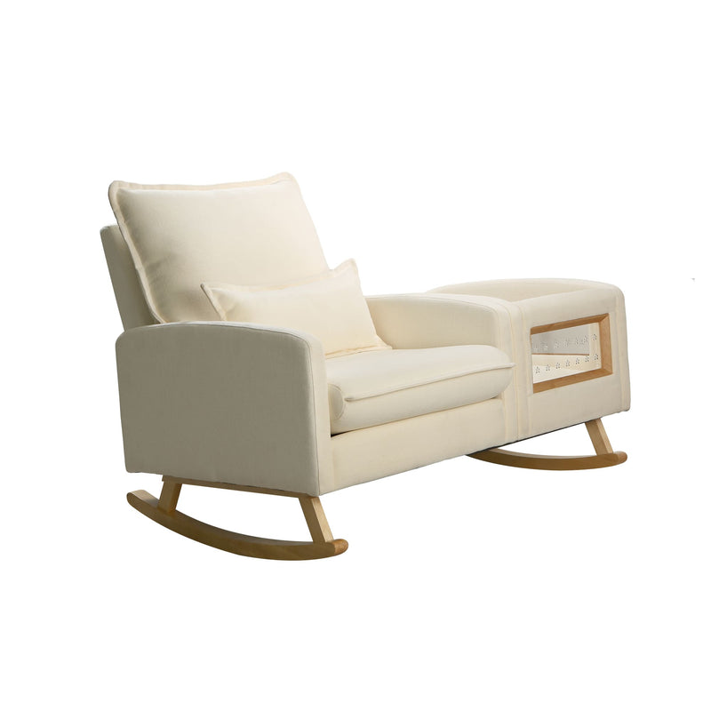Appleseed Dakota Rocker Bassinet – 2-in-1 Nursery Chair & Bassinet