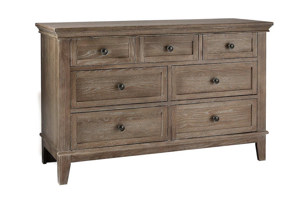 Westwood Leland 7 Drawer Dresser, Sandwash