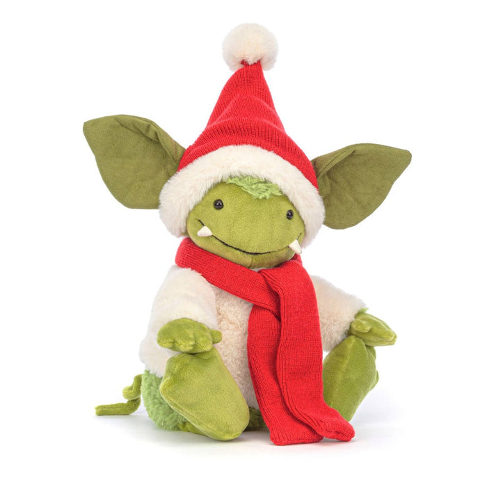 Jellycat Christmas Grizzo Plush
