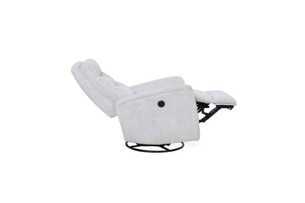Heritage House Gemini Power Swivel Glider Recliner – Cabot Arctic