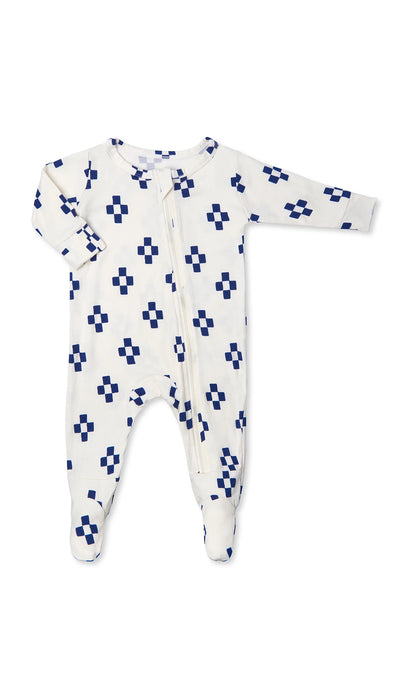 Everly Grey Geo Footie