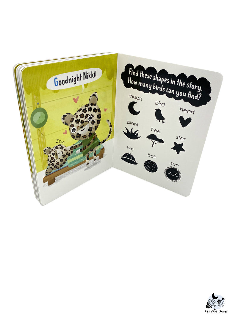 Frankie Dean Nikki the Leopard Dream Blanket + Bedtime Book