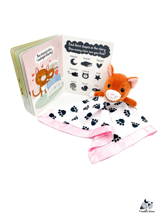 Frankie Dean Charley the Cat Dream Blanket + Bedtime Book