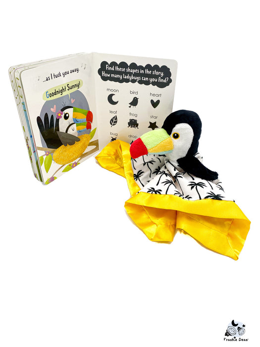 Frankie Dean Sunny the Toucan Dream Blanket + Bedtime Book