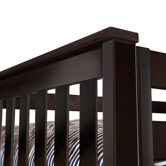 Jackpot Kids Bristol 1 Twin Bunk Bed with Ladder