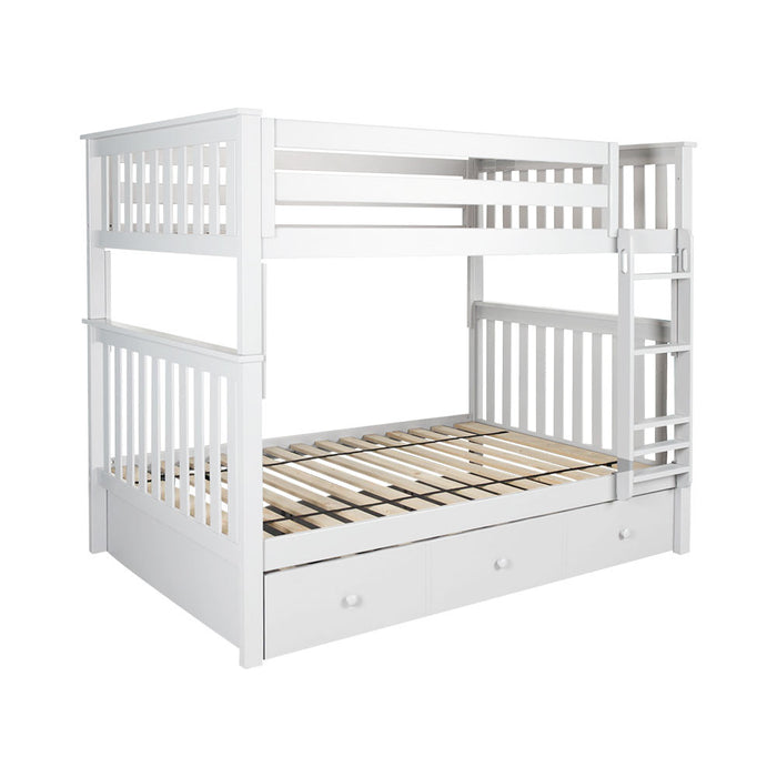 Jackpot Kids Cambridge Full Bunk Bed with Ladder