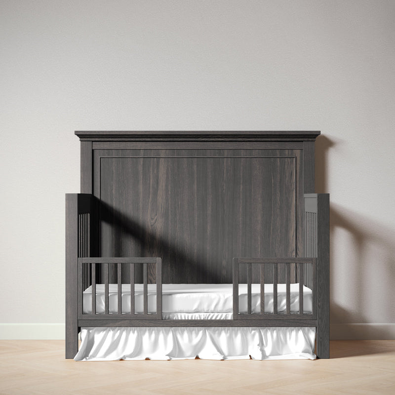 Silva Furniture Jackson Crib | 4-in-1 Convertible | Solid Wood