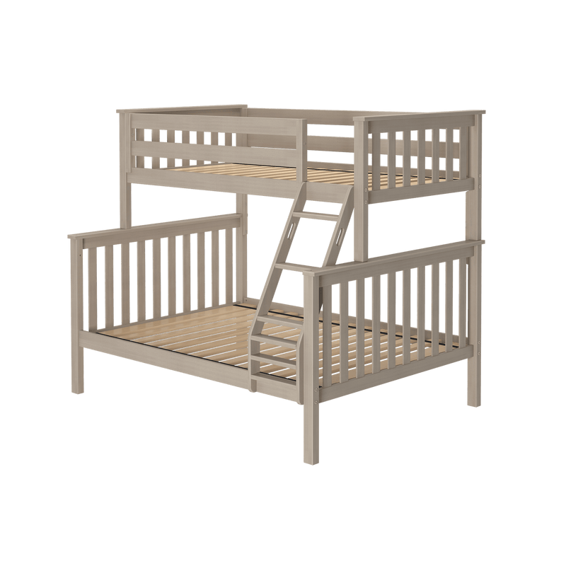 Jackpot Kids Kent Twin-over-Full Bunk Bed with Ladder