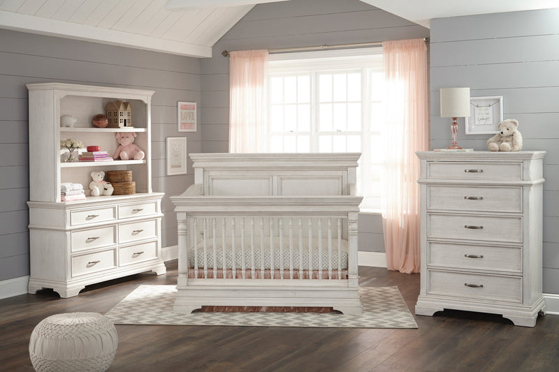 Stella Baby & Child Kerrigan 4-Piece Nursery Set – Crib, Dresser, Hutch & Chest